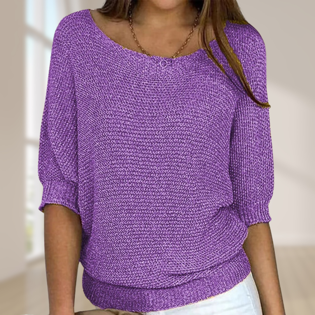YARA | CASUAL KNITTED SWEATER