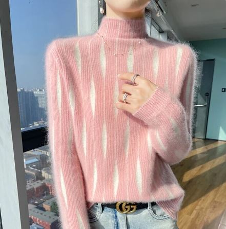 Antonia - Sweater with mid-height neckline