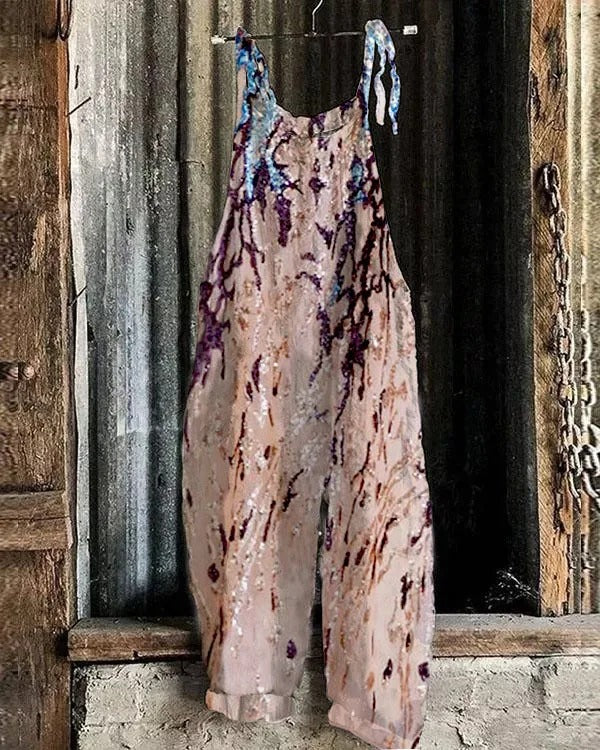 Ruby - Jumpsuit with vintage print