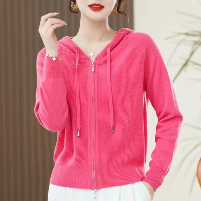 Alice - Cashmere Hoodie Sweater