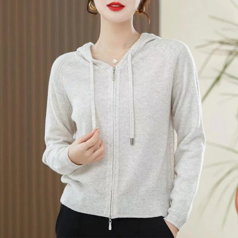 Alice - Cashmere Hoodie Sweater