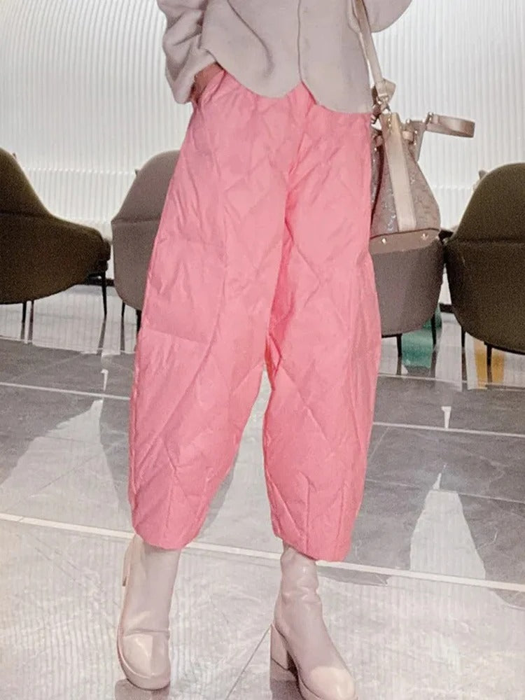 Isabel - Windproof soft cotton trousers for winter