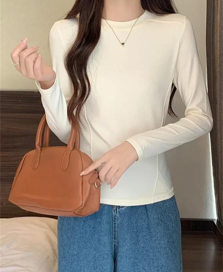 Dorothy - Double-sided fleece long sleeve shirt