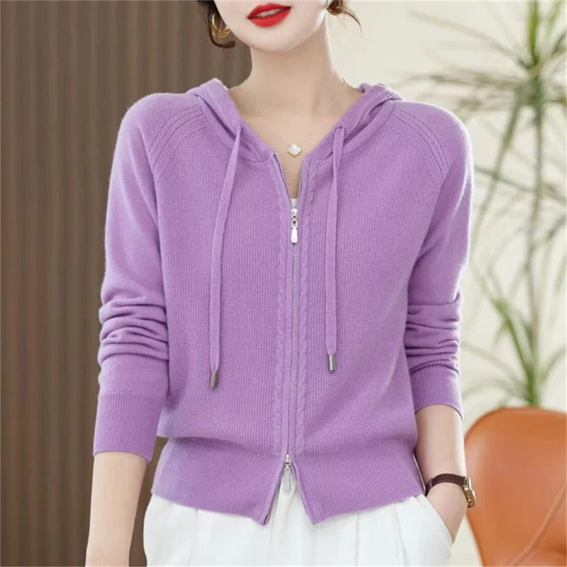 Alice - Cashmere Hoodie Sweater