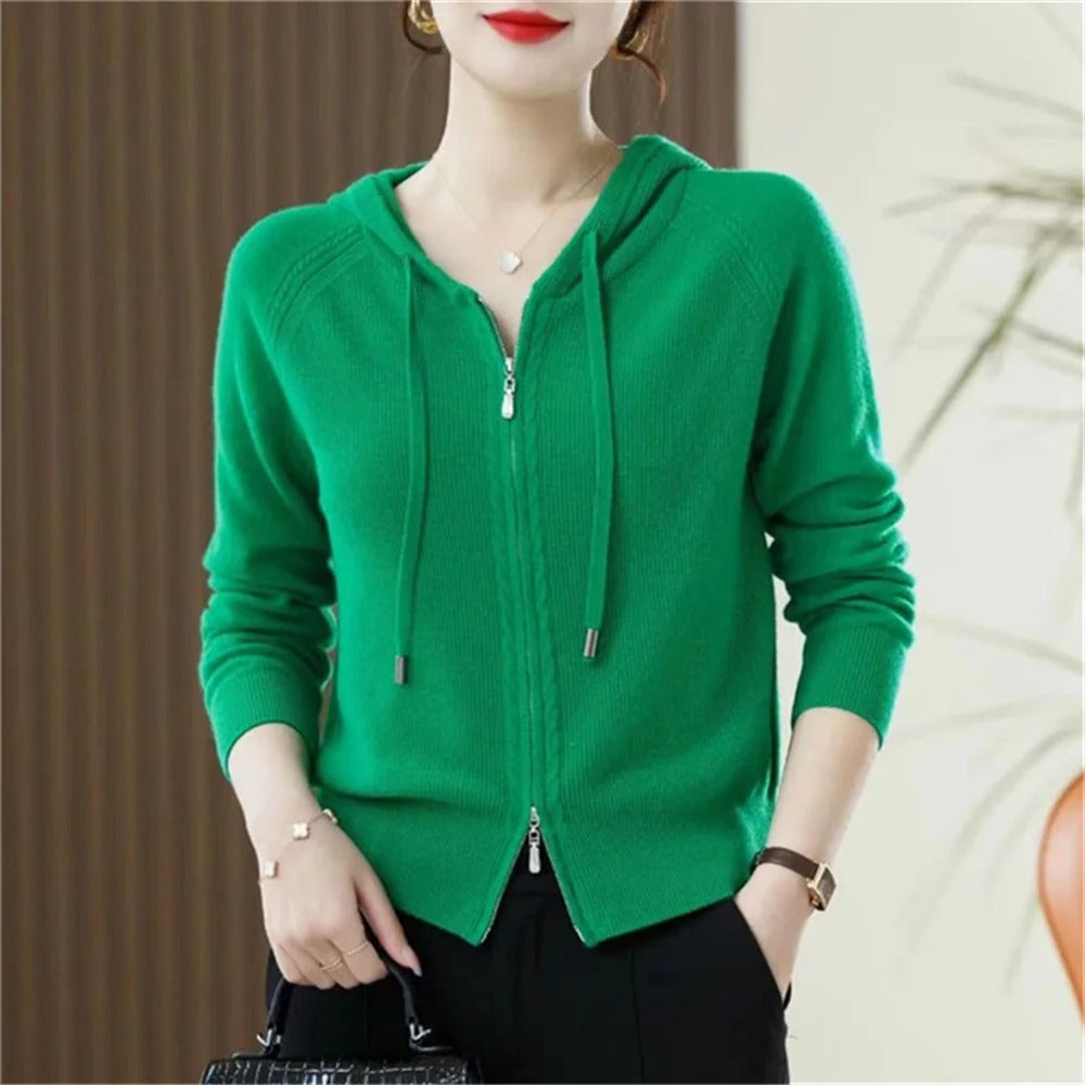 Alice - Cashmere Hoodie Sweater
