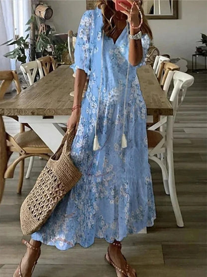 CARRIE | BOHO TIERED DRESS