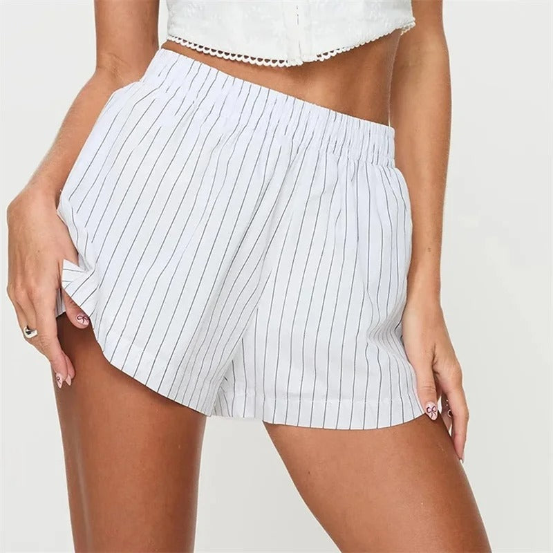Ruth - Striped boxer shorts