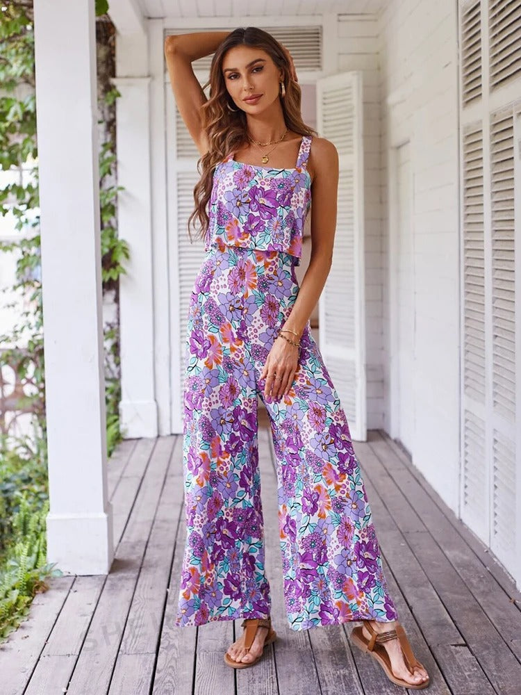Winnie - Women's Floral Jumpsuit