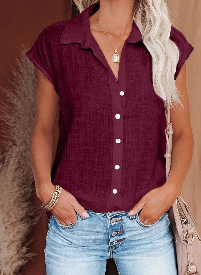 Elvina - Casual loose shirts