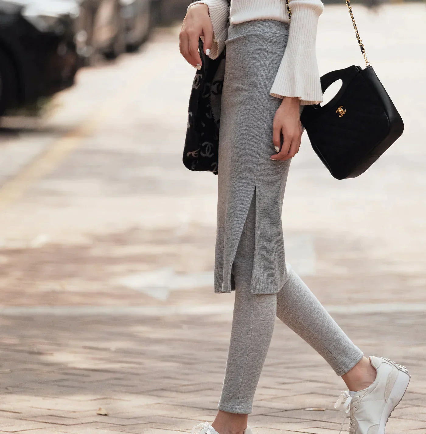 Annie - Long skirt leggings