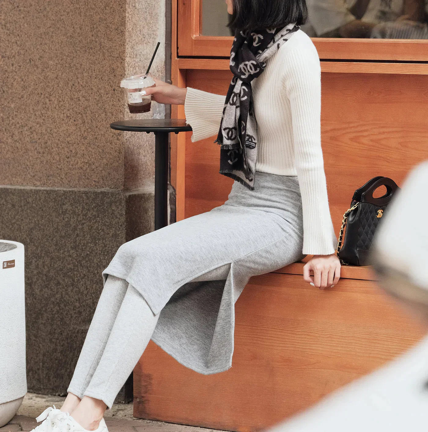 Annie - Long skirt leggings