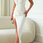 Cassy - Off-Shoulder Dress with Ruffle Edges