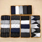 Checked Men's Socks – Classic Pattern, Modern Comfort