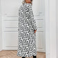 Clara - Dalmatian Print Midi Length Cardigan