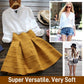 Casual loose linen-cotton shirt
