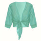 Olivia – blouse with open front for spring