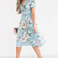 Valen - Floral midi dress