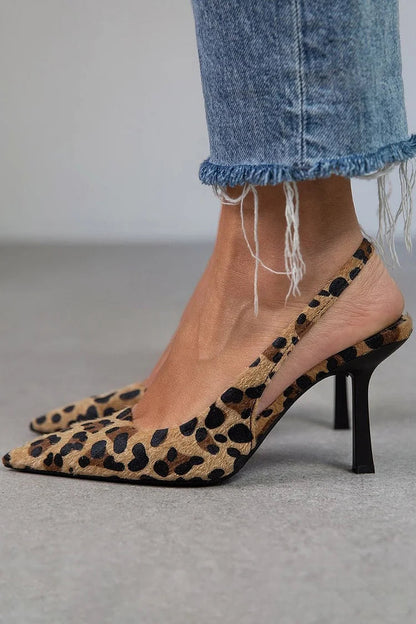 Clara | Leopard Heels