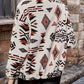 Frenda - Elegant fleece jacket with geometric pattern