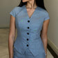 Laura | Linen Blouse and Trousers Set