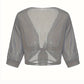 Olivia – blouse with open front for spring