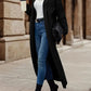 Patricia - Plain cardigan with open front