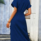 Insulator - Elegant Wrap Dress with V-Neck