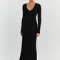 Carilyn - Long Sleeve Midi Dress