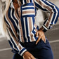 Emily – Casual Stylish Striped Blouse