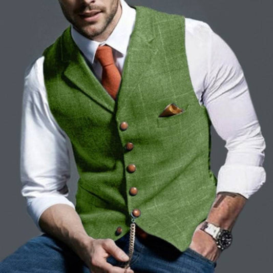 Oscar – Elegant Checked Vest