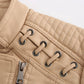 Lana - Stylish and timeless women's leather jacket