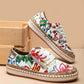 Daphne - Floral vulcanized shoes for women