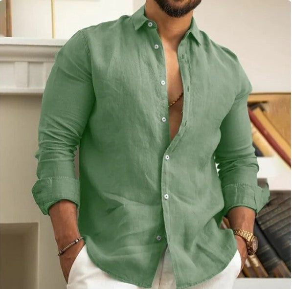 Hawaiian casual cotton shirt