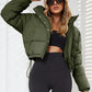 Aurelia - Drawstring quilted jacket