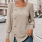 Muriel - Ribbed Knitted Top