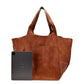 Oversized Vintage Leather Shoulder Bag for Women – Timeless Style Meets Everyday Functionality