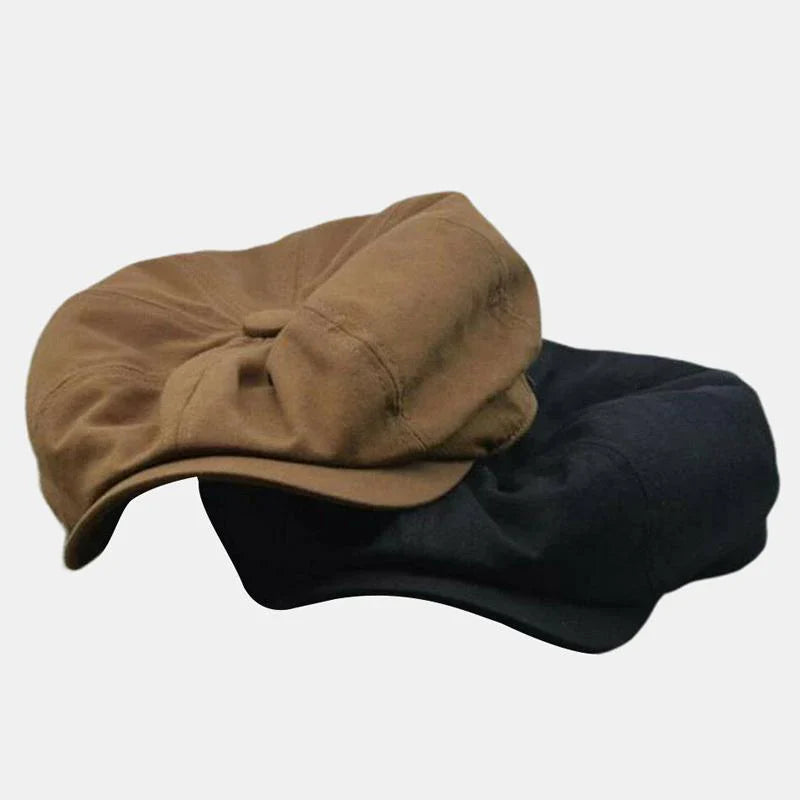 Vintage Retro Flat Cap for Men