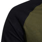 Jelle Patchwork Shirt - With Round Neck &amp; Long Sleeves