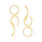 Ismara | Sleek Spiral Earrings