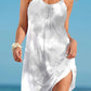 Jonesie - Sleeveless Beach Dress with 3D Print