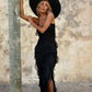Rosaria | Elegant Ruffle Dress
