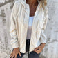 Casual Corduroy Jacket with Hood