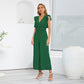 Virginia - Pleated Pants with Wide Leg Jumpsuit