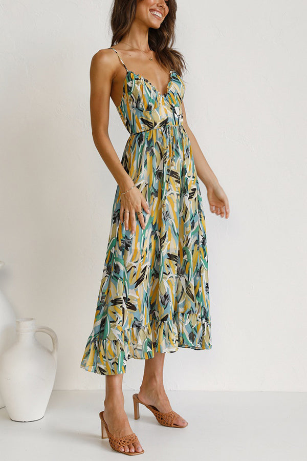 CICIE - Multicolored midi dress