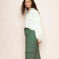 Mia | - Women's classic V-neck blouse