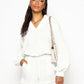 Mia | - Women's classic V-neck blouse