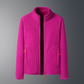 Annie - Cozy Fleece Vest, Long Sleeves with Zip Pockets