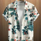 3D Flower Print Hawaiian Shirt Vibrant Style for Laid-Back Days