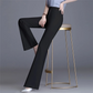 Women’s Elegant Slim Fit High Waist Flared Pants