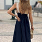 Morven | Crossover Maxi Dress